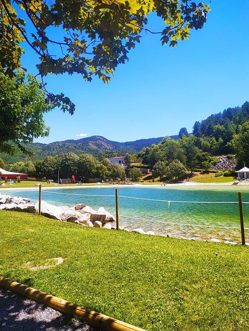 Plan d’eau des Ferréols en Digne les bains