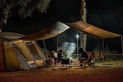 Camping con niños