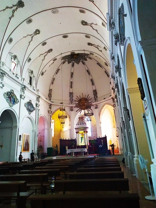 Interior de la catedral, Ibiza