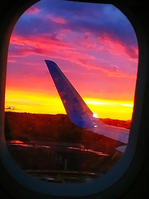 Ventanilla de avión