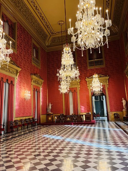 Salon dorado, Llotja de Mar