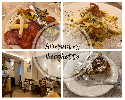 Restaurante Arianna al Borgheto, Ostia Antica