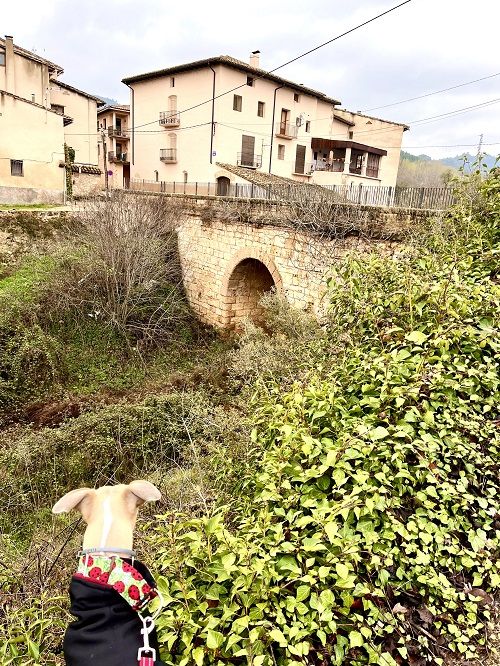 Pequeño puente de piedra en Beceite, Matarraña