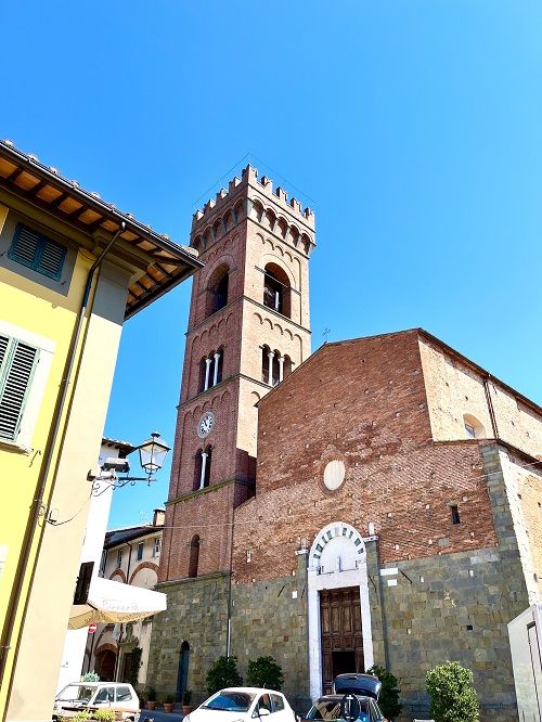 Iglesia de Montecarlo di Lucca. Toscana Italia