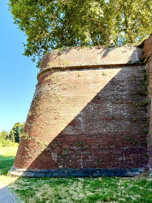 Muralla de Luca. Toscana. Italia