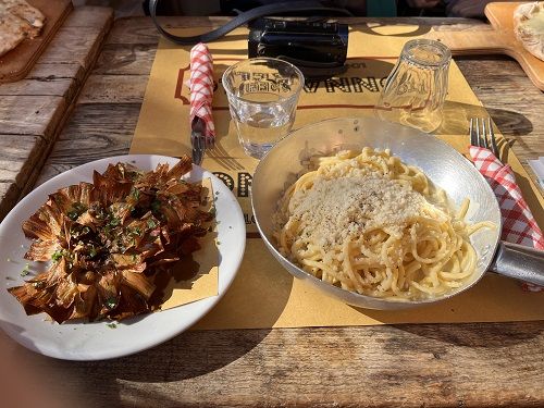 Restaurante Tonarelo. Trastevere Roma