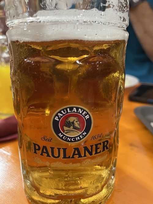 Jarra cerveza, Paulaner