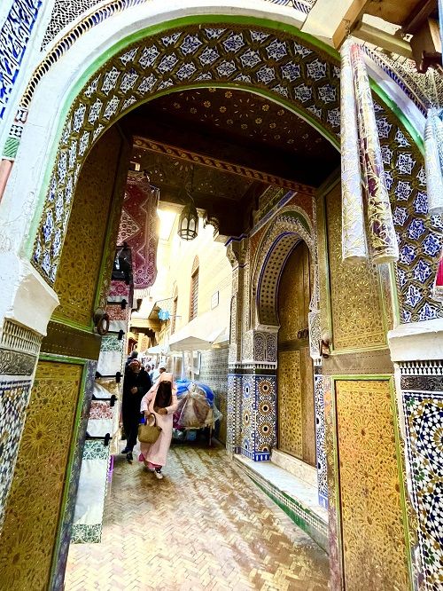 Calle de la medina de Fez