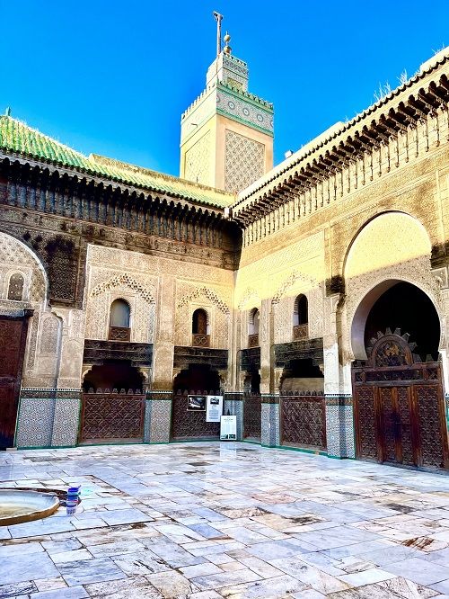 Medersa. Madrasa Madrasa Bou Inania