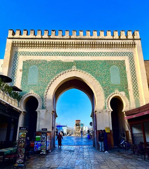 Bab boujloud Puerta azul Fez