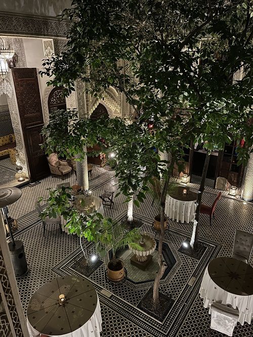Riad Alya Fez Patio Anterior