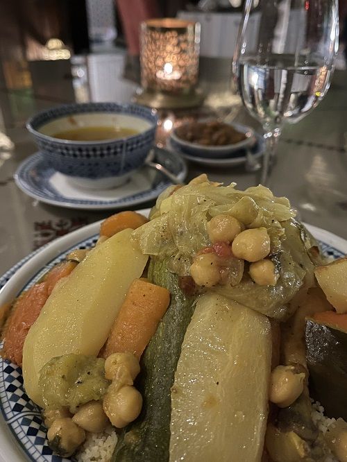 Cuscus con verduras riad alya fez