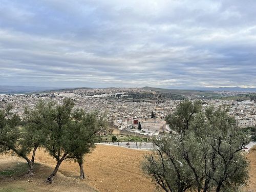 Vista panorámica de fez