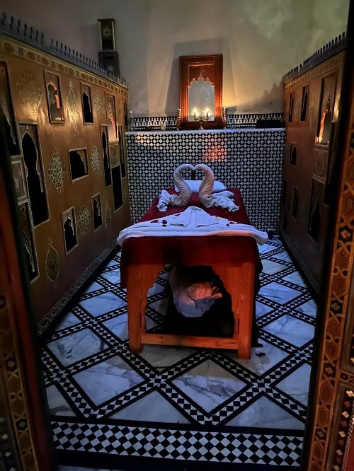 Royal Medina spa Ben Abad sala de masajes