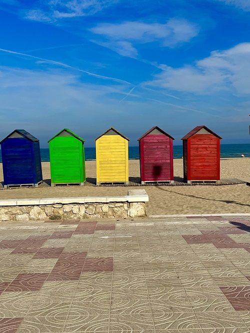 Casetas playa