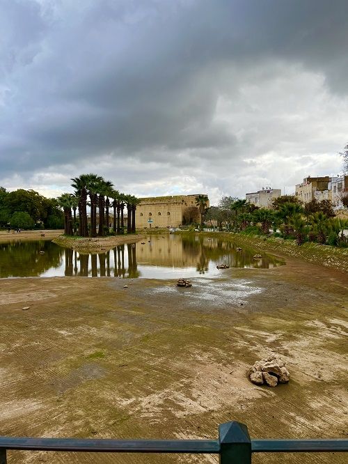 Lago jardines de Jnan Sbil 