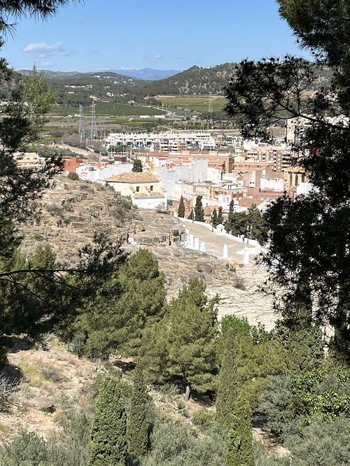 Vistas del castillo de Sagunto