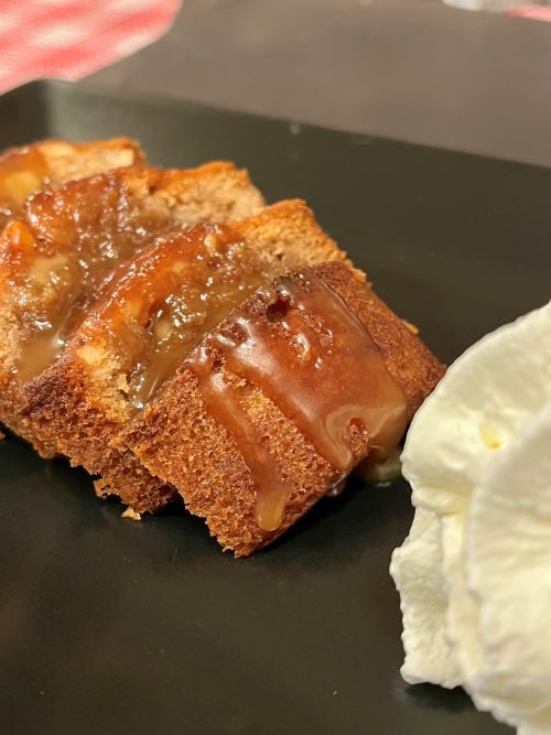Bizcocho bañado le bistrot