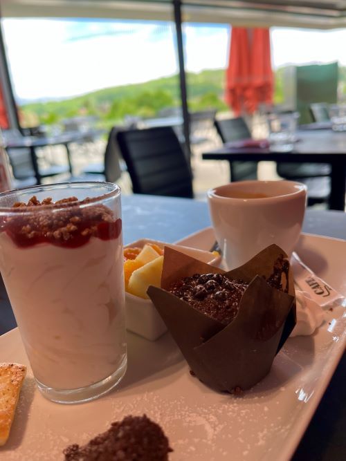 Café Gourmand en el Café Lascaux