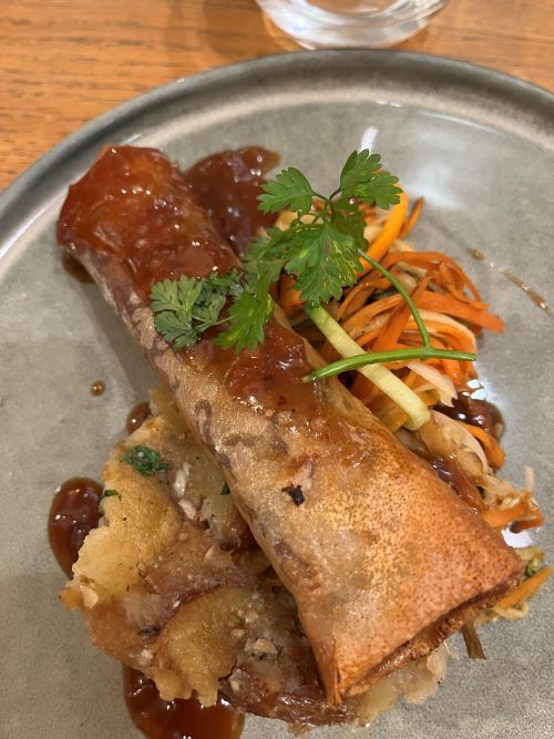 Rollito de pato