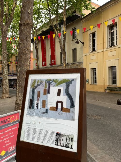 Cuadros en la calle Ceret