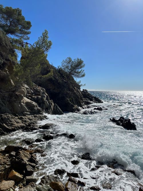 Paisaje marino de la Costa Brava