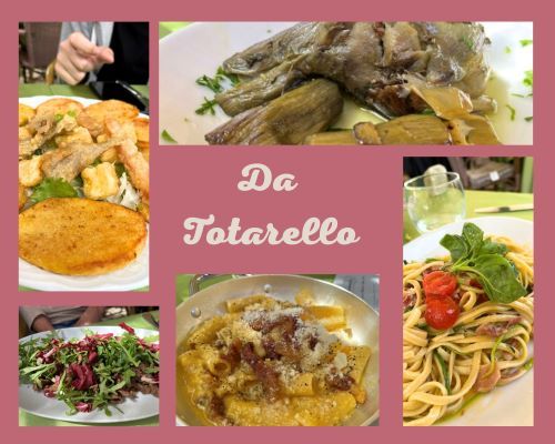 Restaurante trattoria datotarello en Tívoli