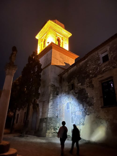 Visita nocturna al castillo de Xàtiva