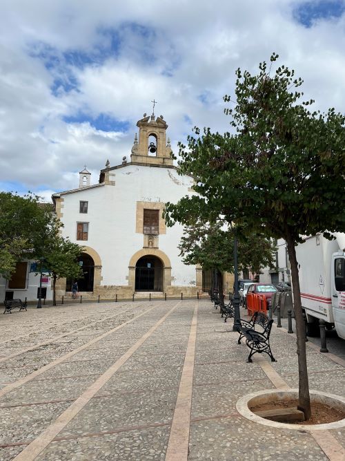 Plaza de san Pedro en Xàtiva