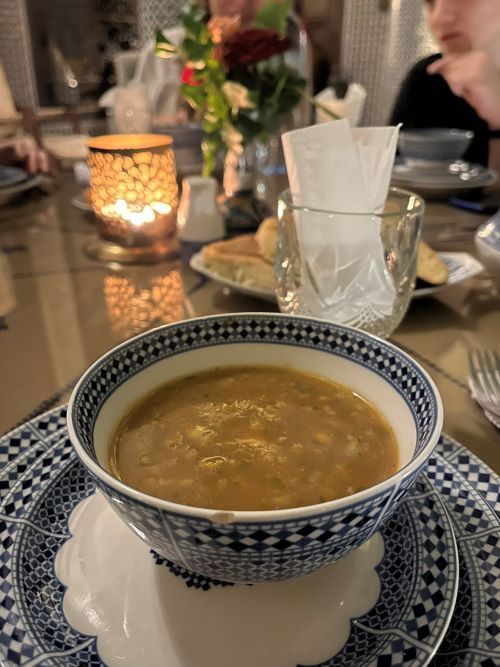 Harira, sopa de cocina tradicional de marruecos