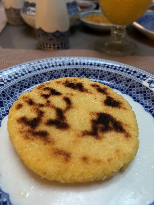 Harcha, tortita de semola cocina de fez