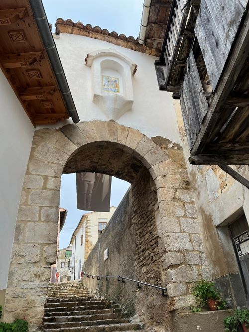 Portalet en Vilafranca del Cid. Pueblos bonitos del Maestrat