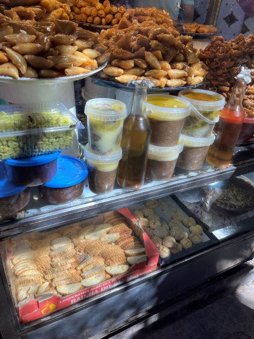 Mercado de Fez. Gastronomia, pastas