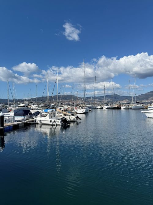 Puerto deportivo de Vigo, Pontevedra.
