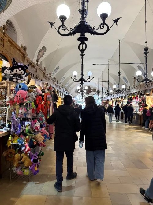 Lonja de los paños en la Pl. del Mercado de Cracovia