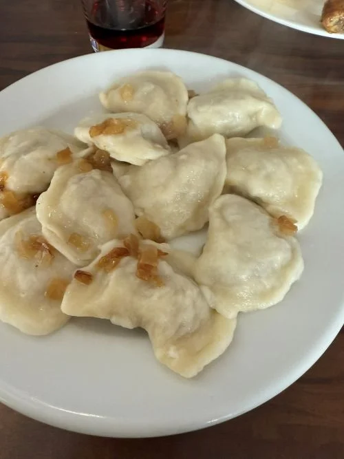 Pierogi de carne. Gastronomía Polaca