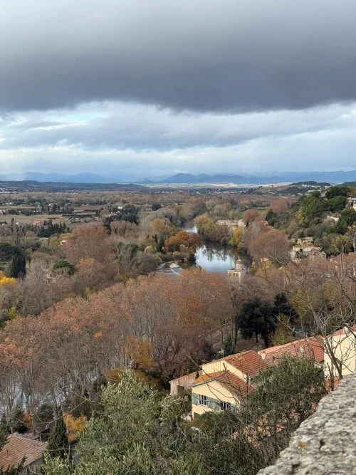 Vista desde los miradores que se encuentran frente a la catedral de Béziers