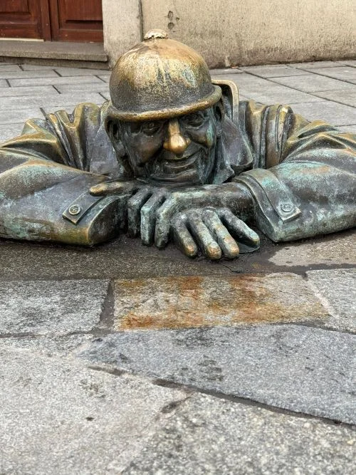 recorrido fotográfico por las esculturas de Bratislava