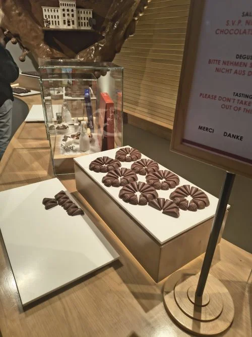 Bombones en Maison Cailler