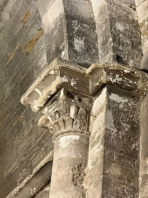 Detalle capitel templario