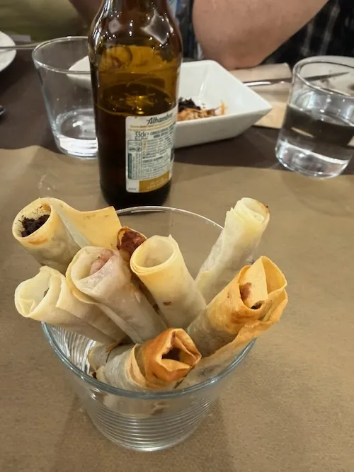 Comida en la sociedad de fiesteros de ontinyent