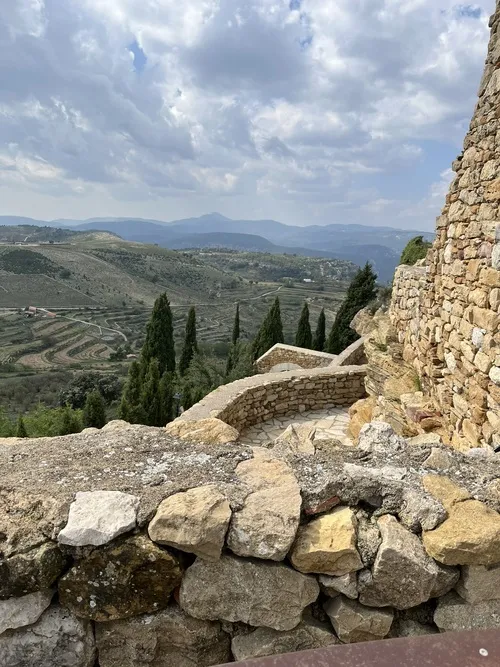 Vistas al maestrazgo desde el castillo de Culla