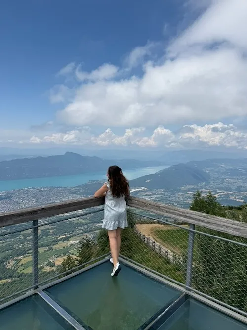 Belvedere de Revard, vistas al lago Bourget, parapente y naturaleza